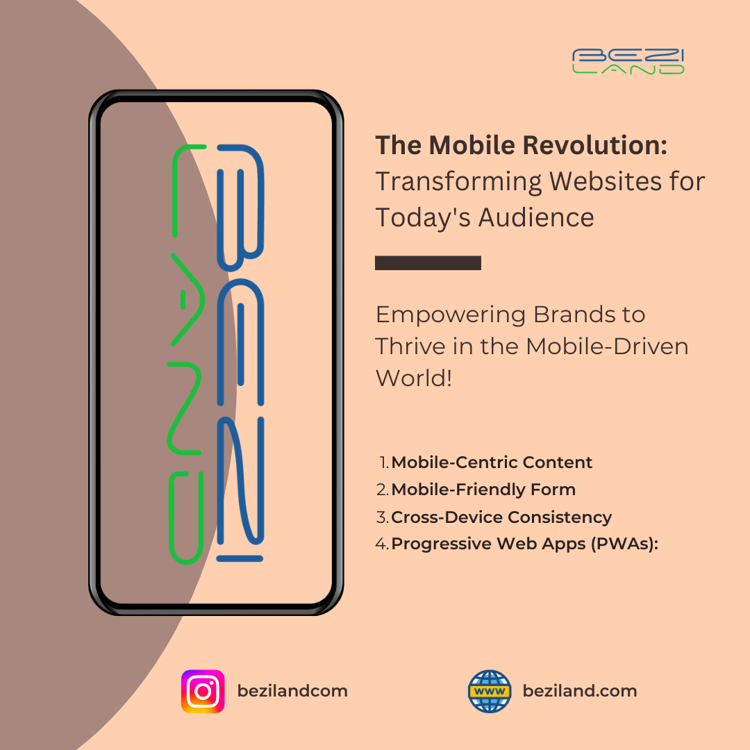 The Mobile Revolution: Transforming Websites for Today's Audience